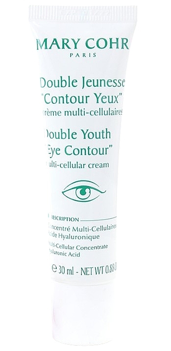 Przeciwstarzeniowy krem pod oczy - Mary Cohr Double Youth “Eye Contour” — Zdjęcie N2