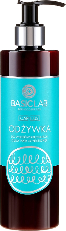 Odżywka do włosów kręconych - BasicLab Dermocosmetics Capillus  — Zdjęcie N2