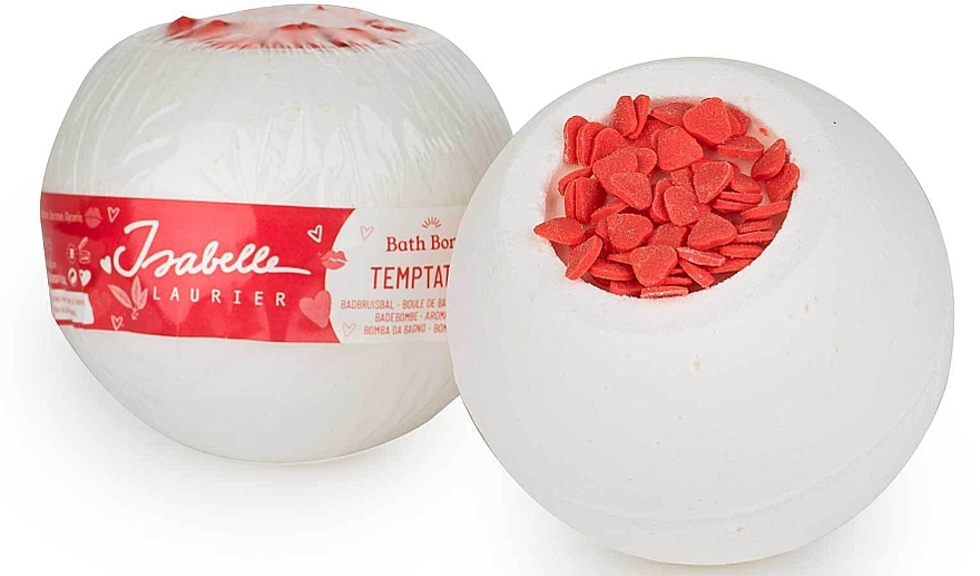 PRZECENA! Kula do kąpieli Temptation-White Musk - Isabelle Laurier Bath Bomb * — Zdjęcie N1