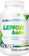 Suplement diety z ekstraktem z melisy - Allnutrition Lemon Balm — Zdjęcie N1