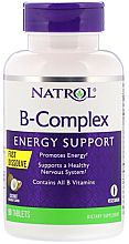 Kup Kompleks witaminy B, smak kokosowy - Natrol B-Complex Coconut Energy Support