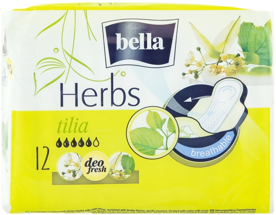 Podpaski , 12pcs - Bella Herbs Tilia — Zdjęcie N1