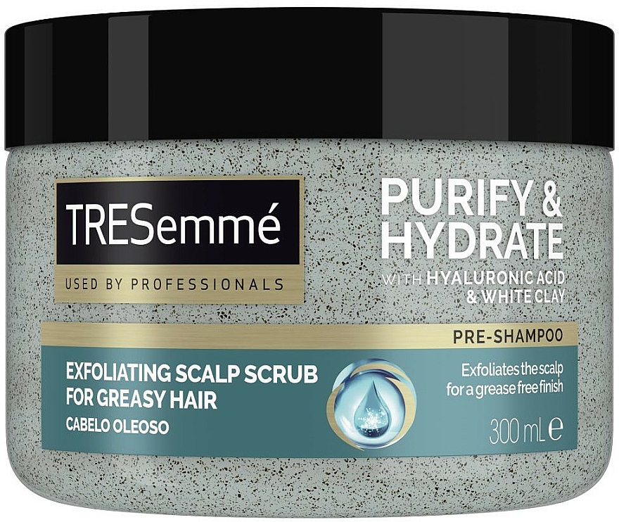 Oczyszczający peeling do tłustej skóry głowy - TRESemmé Purify & Hydrate Exfoliating Scalp Scrub For Greasy Hair — Zdjęcie N1