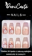 Kup Tipsy, białe, 24 sztuki - Deni Carte Nails 7189