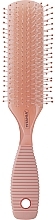 Szczotka do masażu 9-rzędowa, owalna, jasnoróżowa - Titania — Zdjęcie N1
