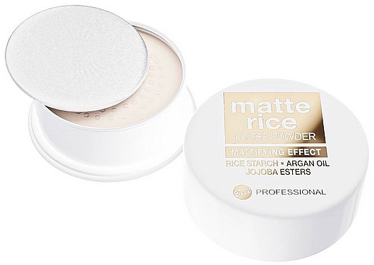 Puder do twarzy - Bell Professional Matte Rice Loose Powder — Zdjęcie N1