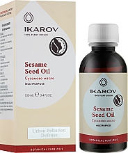Organiczny olej sezamowy - Ikarov Sesame Seed Oil — Zdjęcie N2