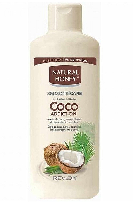 Nawilżający żel, kokos - Natural Honey Coco Addiction Shower Gel — Zdjęcie N1