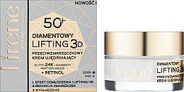 Krem do twarzy na noc - Lirene Diamentowy Lifting 3D Night Cream 50+ — Zdjęcie N2