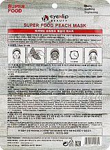 Maska w płachcie z ekstraktem z brzoskwini - Eyenlip Super Food Peach Mask — Zdjęcie N3
