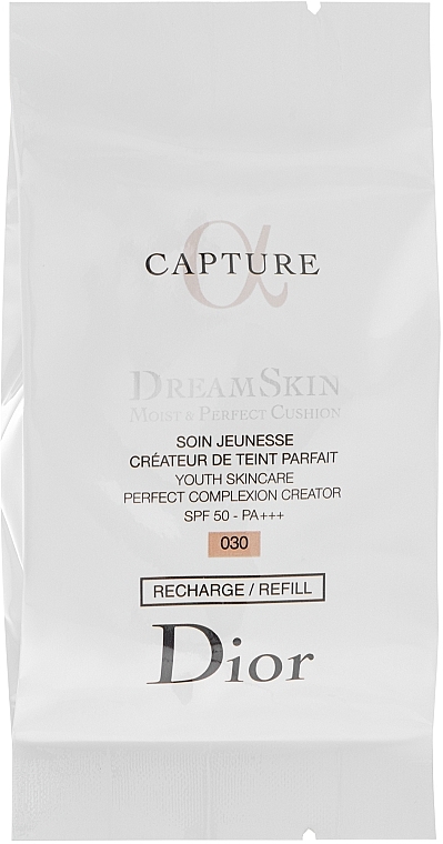 Podkład w gąbce cushion - Dior Capture Dreamskin Moist & Perfect Cushion SPF 50 PA+++ (wymienny wkład) — Zdjęcie N1