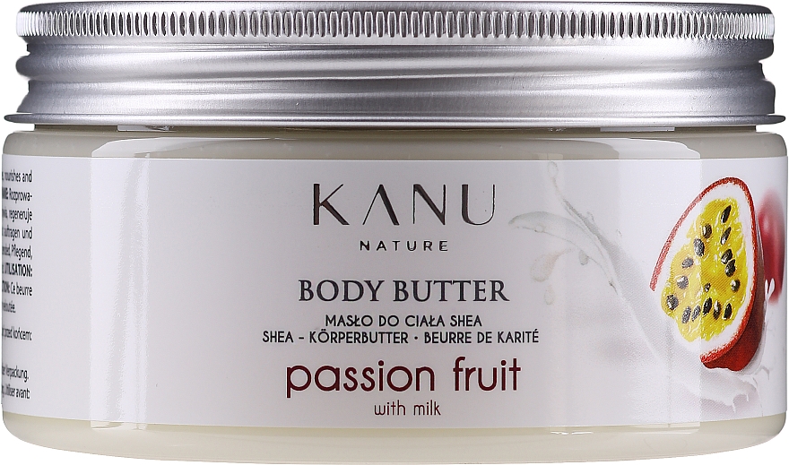 Masło do ciała Marakuja - Kanu Nature Passion Fruit Body Butter — Zdjęcie N1