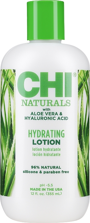 Nawilżający balsam do włosów - CHI Naturals With Aloe Vera Hydrating Lotion — Zdjęcie N1