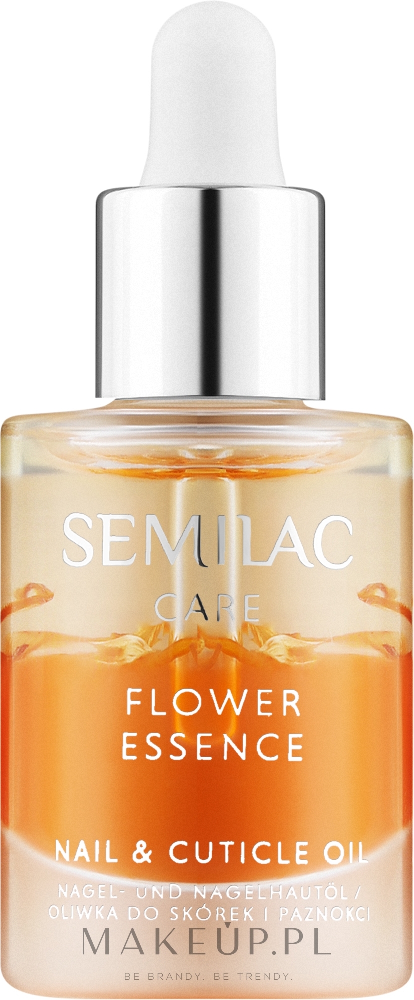 Oliwka do skórek i paznokci - Semilac Flower Essence Orange Strength — Zdjęcie 10 ml