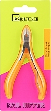 Cążki do skórek, pomarańczowe - IDC Institute Neon Nail Nipper — Zdjęcie N1