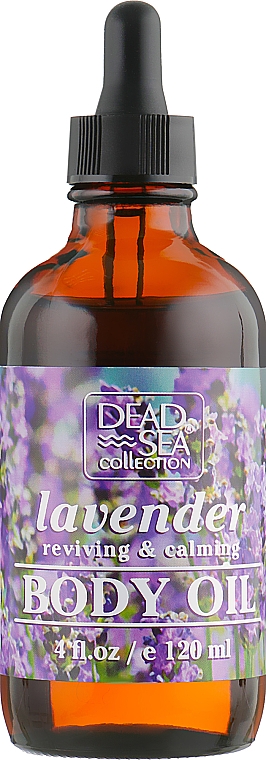 Kojący olejek do ciała z lawendą - Dead Sea Collection Lavender Body Oil