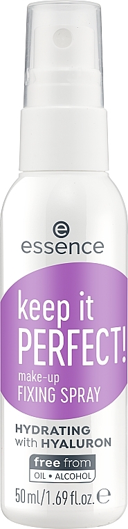 Utrwalacz makijażu w sprayu - Essence Keep It Up Make Up Fixing Spray Clear — Zdjęcie N1