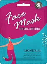 Nawilżająco-odżywcza maseczka do twarzy z wodą kokosową i probiotykami - Mond'Sub Hydrating & Nourishing Face Mask — Zdjęcie N1