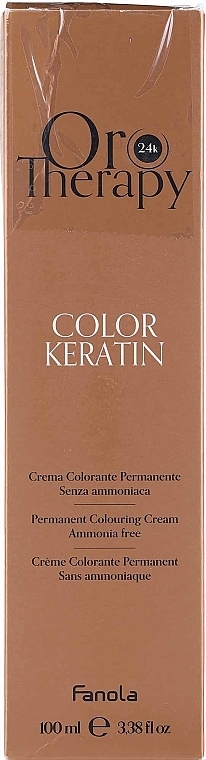 PRZECENA! Farba do włosów bez amoniaku - Fanola Oro Therapy Color Keratin Oro Puro Permanent Colouring Cream * — Zdjęcie N1