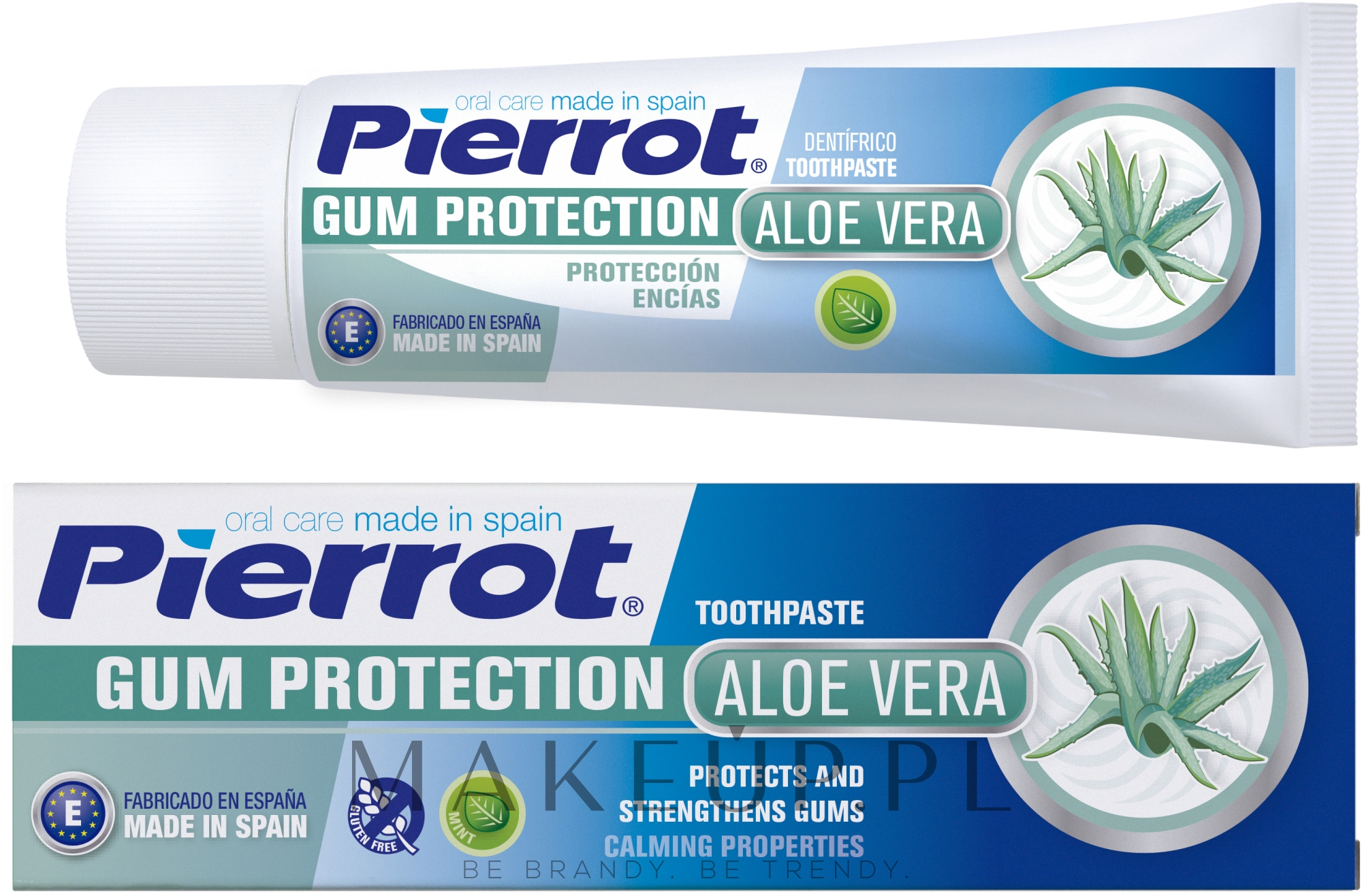 Aloesowa pasta do zębów - Pierrot Aloe Vera Toothpaste — Zdjęcie 75 ml