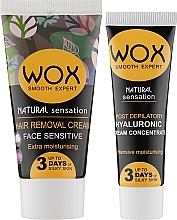 Krem do depilacji twarzy Sensitive - WOX Smooth Expert Hair Removal Cream Face — Zdjęcie N2