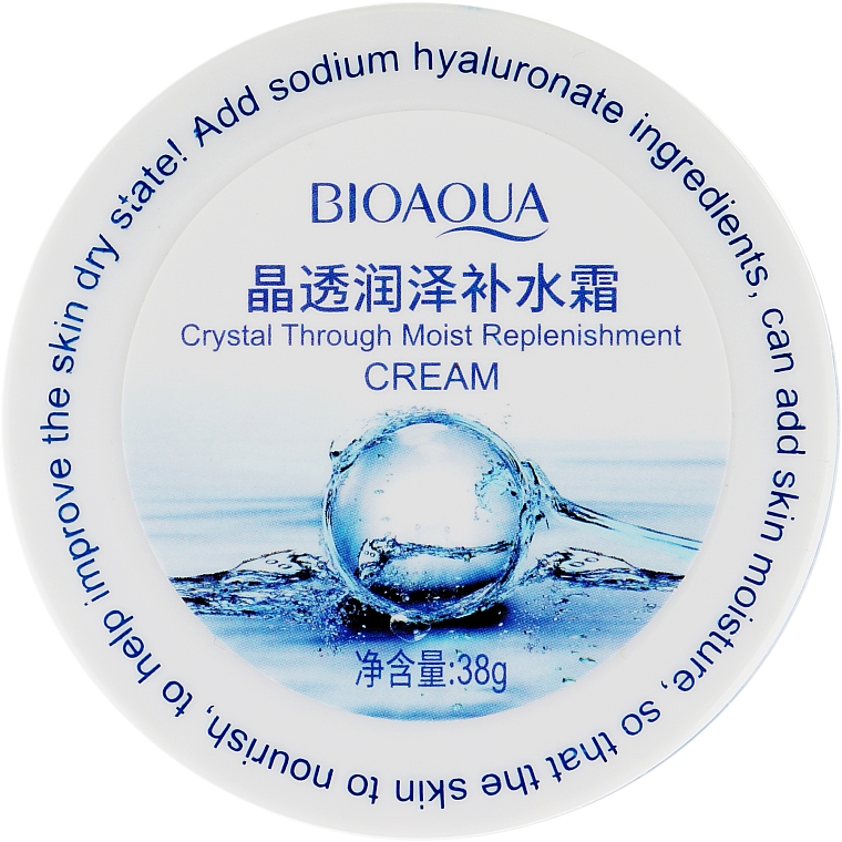 Żel do twarzy z kwasem hialuronowym	 - Bioaqua Crystal Through Moist Replenishment