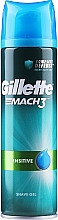 Żel do golenia dla skóry bardzo wrażliwej - Gillette Mach3 Sensitive Shave Gel — Zdjęcie N1