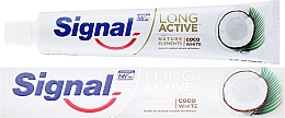 Kup Pasta do zębów - Signal Long Active Nature Elements Coco White