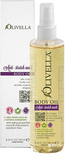 Olejek do ciała przeciw rozstępom - Olivella Anti-Stretch Mark Body Oil — Zdjęcie N1