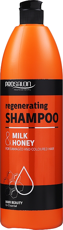 Szampon regenerujący z mlekiem i miodem - Prosalon Regenerating Shampoo — Zdjęcie N1