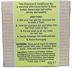 Stały szampon-odżywka - Xpel Marketing Ltd Banana Shampoo & Conditioner Bar — Zdjęcie N2