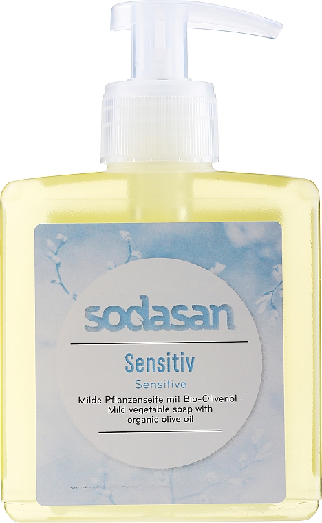 Mydło w płynie "Sensitive" - Sodasan Liquid Sensitive Soap — Zdjęcie N3