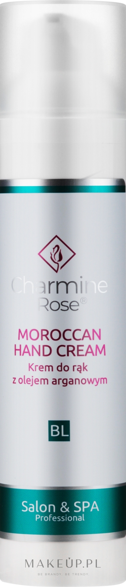 Krem do rąk z olejem arganowym - Charmine Rose Argan Moroccan Hand Cream — Zdjęcie 100 ml