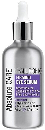 Serum pod oczy - Absolute Care Hyaluronic Firming Eye Serum — Zdjęcie N1
