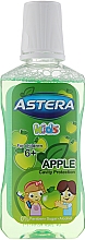 Płyn do płukania ust - Astera Kids Apple — Zdjęcie N1