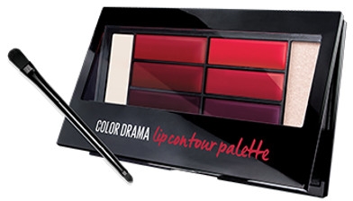 Paletka do konturowania ust - Maybelline New York Color Drama Lip Contour Palette — Zdjęcie N2