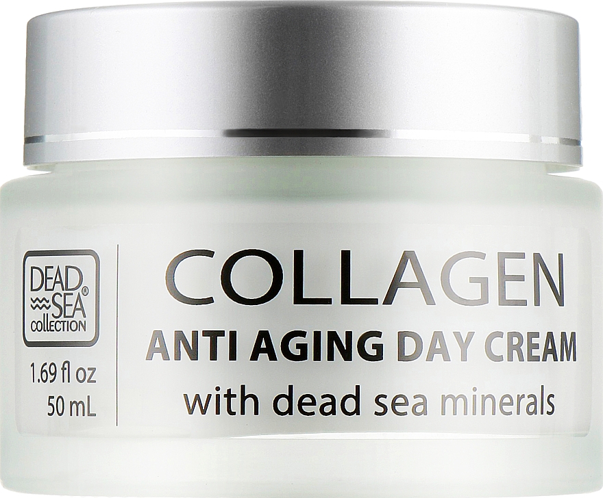 Przeciwstarzeniowy krem do twarzy na dzień z kolagenem i minerałami z Morza Martwego - Dead Sea Collection Anti Aging Formula Collagen Day Cream 