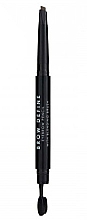 Kredka do brwi ze szczoteczką - MUA Brow Define Eyebrow Pencil With Blending Brush — Zdjęcie N2