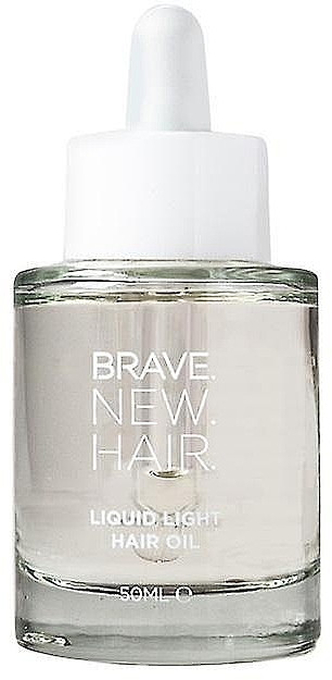 Serum i olejek do włosów 2 w 1 - Brave New Hair Liquid Light Hair Oil  — Zdjęcie N2