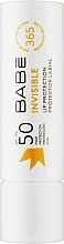Kup Ultra-ochronny niewidoczny balsam do ust w sztyfcie SPF 50 - Babe Laboratorios Sun Protection Invisible Lip Protection