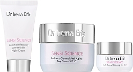 Zestaw - Dr Irena Eris Sensi Science (d/cr/50ml + n/cr/30ml + eye/balm/15ml) — Zdjęcie N2