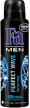 Kup Dezodorant w sprayu dla mężczyzn - Fa Men Perfect Wave Deodorant