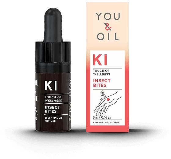 Mieszanka olejków eterycznych - You & Oil KI-Insect Bites Touch Of Welness Essential Oil — Zdjęcie N1