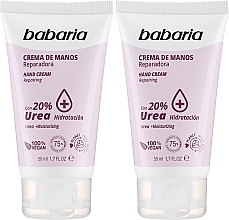 Kup Zestaw - Babaria Cream Hands Urea Anti-grietas (h/cr/2x50ml)