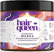 Kup Maska do włosów wysokoporowatych - Only Bio Hair Queen