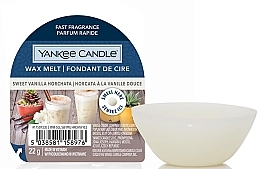 Wosk zapachowy - Yankee Candle Signature Sweet Vanilla Horchata Wax Melt — Zdjęcie N1