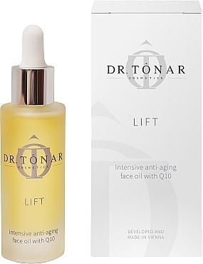 WYPRZEDAŻ Przeciwzmarszczkowy olejek do twarzy - Dr. Tonar Cosmetics Lift Anti-Aging Oil With Q10 * — Zdjęcie N2