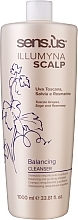 Szampon oczyszczający do włosów - Sensus Illumyna Scalp Balancing Cleanser Balancing and Purifying Shampoo — Zdjęcie N2
