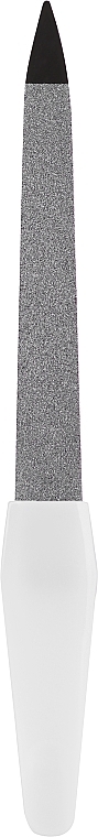 Pilnik szafirowy do paznokci, dwustronny, 12,5 cm, 1018, biały - Donegal — Zdjęcie N1