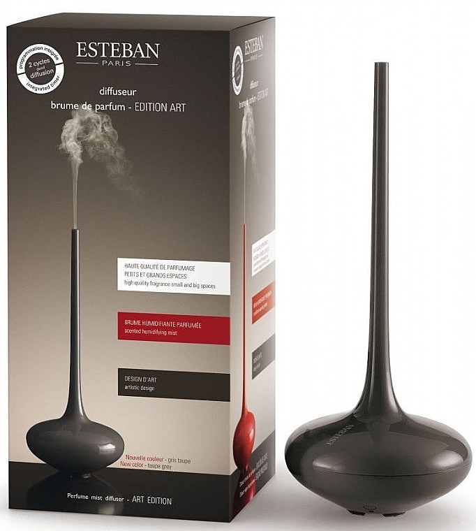 Dyfuzor ultradźwiękowy - Esteban Diffuser Art Edition Taupe Grey — Zdjęcie N1